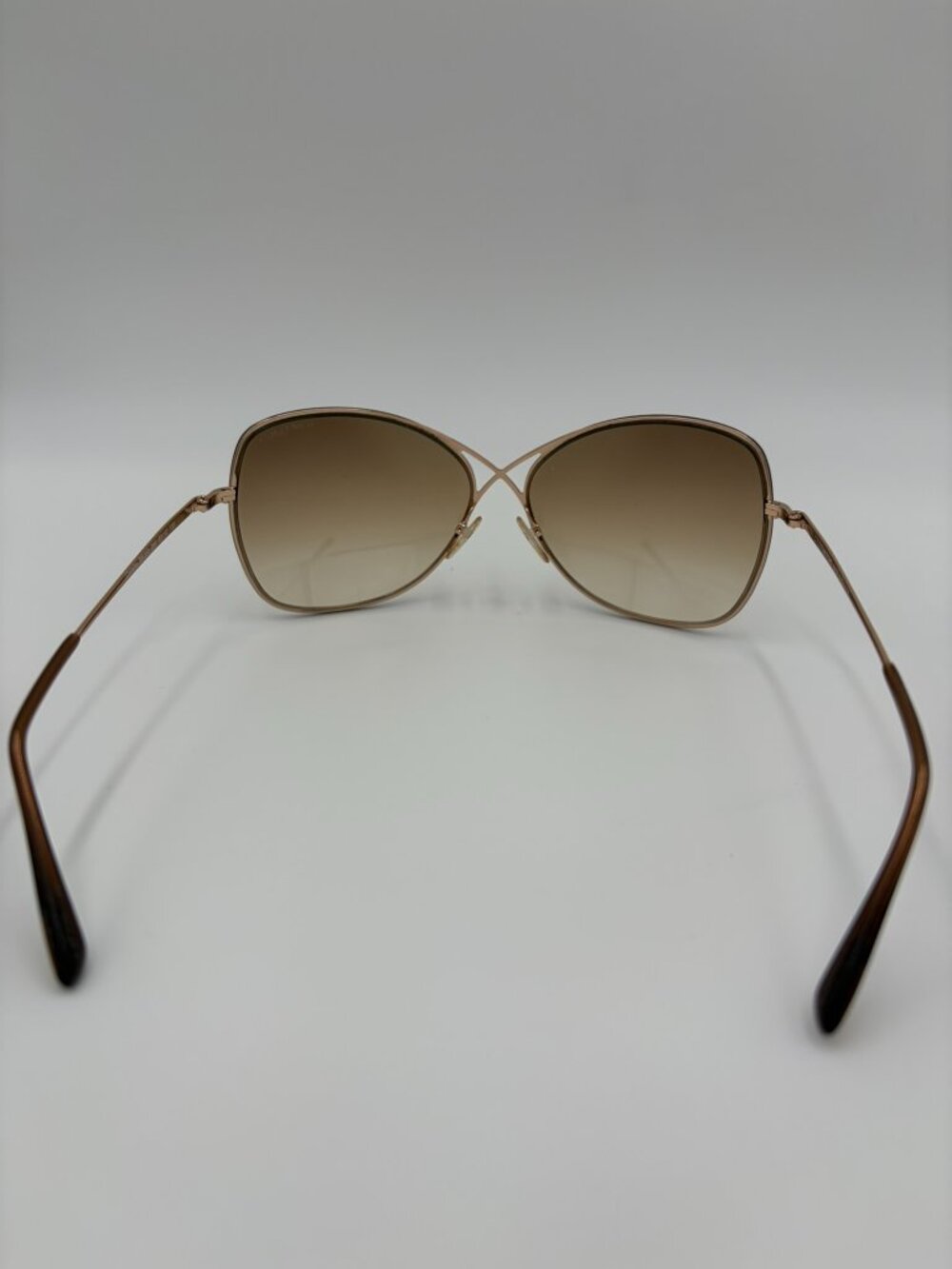 Authentic Tom Ford TF250 28F Women's Brown Butterfly Sunglasses 63/12/135 - Picture 5 of 12